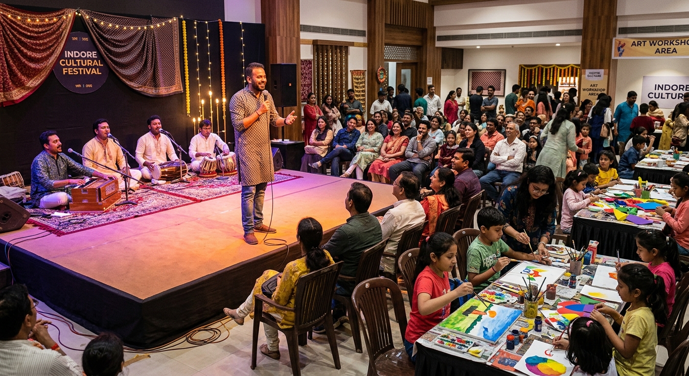 Indoor Events in Indore: Comedy, Qawwali & Kids Fun