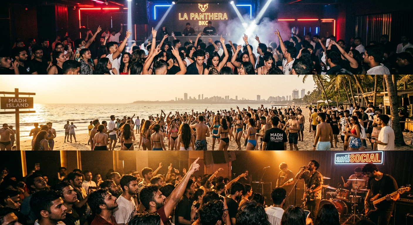 Mumbai Weekend Nightlife: La Panthera, Madh Island, antiSOCIAL