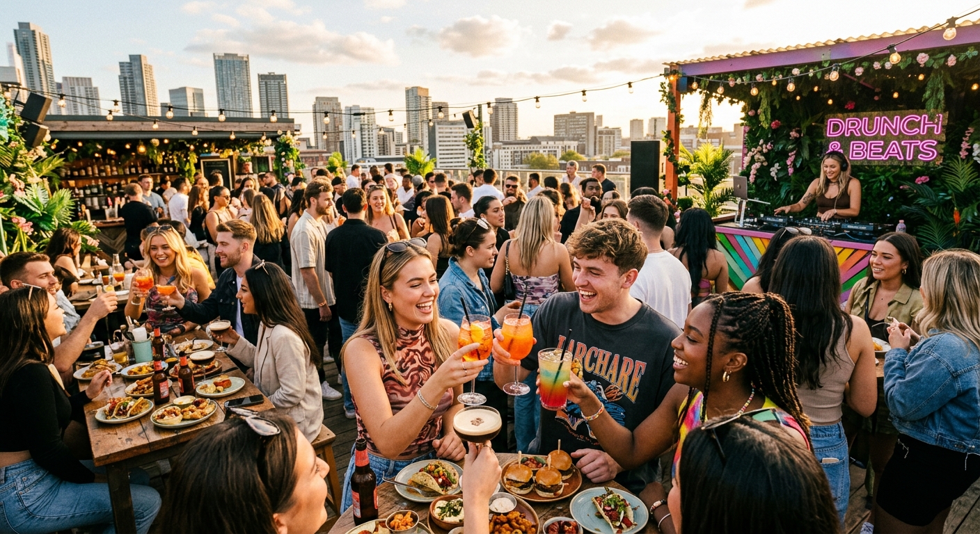 Kolkata's Biggest Gen Z Drunch Party ft. Smallville